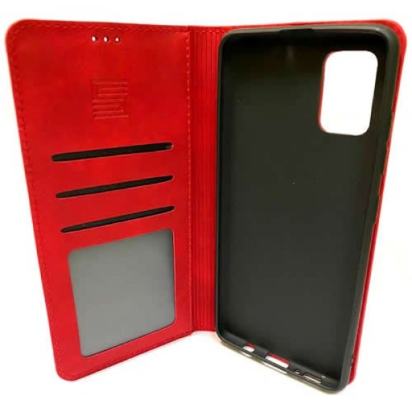 Чехол-книжка для Samsung Galaxy A51 SPEZE Red (Красная)