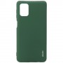 Силиконовая накладка для Samsung Galaxy A51 Monarch Green (Зеленая)