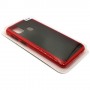 Силиконовая накладка для Samsung Galaxy M21 Skin Feeling (Красная рамка)