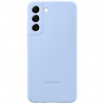 Клип-кейс Samsung Silicone Cover для Galaxy S22+ Голубой (EF-PS906TLEGRU)