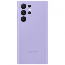 Клип-кейс Samsung Silicone Cover для Galaxy S22 Ultra Фиолетовый (EF-PS908TVEGRU)