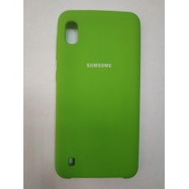 Силиконовая накладка для Samsung Galaxy A10 (Зеленая)