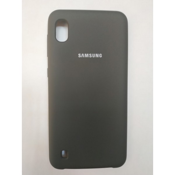 Силиконовая накладка для Samsung Galaxy A10 (Черная)